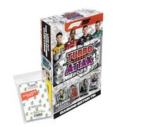 Bundle with Topps Turbo Attax Formula 1 2025 Trading Cards 1 Mega Tin Diamond + Exclusive Collect-it Cases