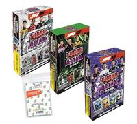Bundle with Topps Turbo Attax Formula 1 2025 Trading Cards All 3 Different Mega Tin Boxes + Exclusive Collect-it Cases