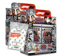 Bundle with Topps Turbo Attax Formula 1 2025 Trading Cards + Exclusive Collect-it Cases (2 Displays (48 Boosters))