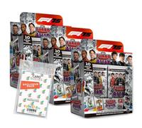 Bundle with Topps Turbo Attax Formula 1 2025 Trading Cards + Exclusive Collect-it Cases (3 Displays (72 Boosters))