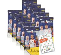 Bundle with Topps UEFA Champions League Superstars 2024-10 Booster + Exclusive Collect-it Cases