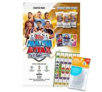 Bundle with UCC Match Attax Champions League 2026/27 Trading Cards - 1 Starter + Exclusive Collect-it Cases