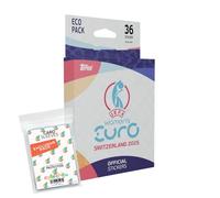 Bundle with UEFA Women's Euro 2025 Switzerland, Collectable Sticker, 1 Blister Pack + Exclusive Collect-it Cases