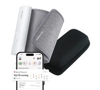 Bundle Withings BPM Connect + Travel Case - Electronic Upper Arm Blood Pressure Monitor, Blood Pressure Cuff - Wi-Fi and Bluetooth Synchronization