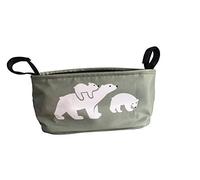 BundleBean Buggy/Stroller Organiser Bag - fits to Any Pushchair/Buggy/Stroller, Wheelchair or Walker (Polar Bear)
