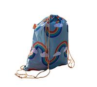 BundleBean - Drawstring Bag - Universal Fit - Great as a PE, Sports, Gym or Swimming Bag - Perfect for Holidays (Rainbow)