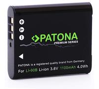 Bundlestar Premium Battery for Olympus LI-90B Li - 92B Smart Battery System for XZ-2 TG-1 TG-2 TG-3 SH-50 SH-60 SP-100 EE (1100 mAh)