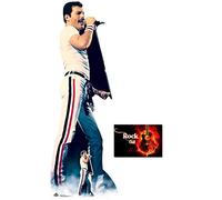 BundleZ-4-FanZ by Starstills Fan Pack - F. Mercury Rock Icon Lifesize and Mini Cardboard Cutout / Standup with 20cm x 25cm Star Photo