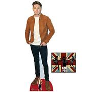 BundleZ-4-FanZ Fan Pack - N. Horan Suede Jacket Lifesize Cutout & Mini Standee, Plus 20cm x 25cm Star Photo - Red, White, Blue, Star Pattern