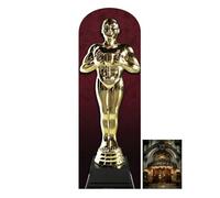 BundleZ-4-FanZ Fan Packs Award Statue Stand in - Stand In Lifesize Cardboard Cutout/Standee/Standup - Includes 8x10 (20x25cm) Star Photo