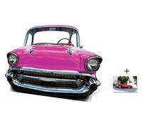 BundleZ-4-FanZ Fan Packs by Starstills Pink Car (small) - Stand In Cardboard 2D Standup/Cutout Plus 20x25cm Photo