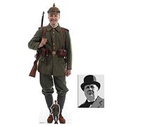 BundleZ-4-FanZ German World War 1 Soldier Lifesize and Mini Cardboard Cutout Fan Pack, 191cm x 70cm Includes 8x10 Star Photo