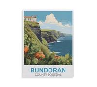 Bundoran County Donegal,Jigsaw Puzzles Puzzles for Adults Kids. 1000 Piece Impossible Challenge Toy Educational Game Home Decoration for Adults& Kids Age 14 Years Up 1000pcs(50x70cm)-GX82