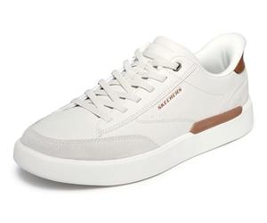 Bunge Lace Slip-Ins W/Suede Toe Cap Slip On Sneakers for Men