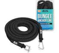 Bungee Anchor Rope Boat Anchor Rope Bungee Anchor Line Elastic Anchor Snubber 14ft to 25ft Black