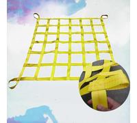 Bungee Cargo Netting - Lift Net For Industrial Loading And Unloading Tools Garden Climbing Net, Flat Nylon SlingLifting Safety Lifting Net, Material Handling Straps(2 X 2M/Mesh 15cm/Load 2t)