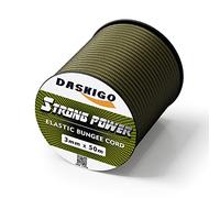 Bungee Cord Elastic Shock Cord, 3mm x 50M Army Green