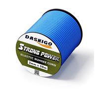 Bungee Cord Elastic Shock Cord, 3mm x 50M Light Blue