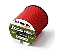 Bungee Cord Elastic Shock Cord, 3mm x 50M Red