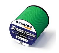 Bungee Cord Elastic Shock Cord, 4mm x 20M Neon Green