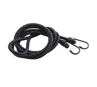 Bungee Cords Rope with Hooks Heavy Duty Straps Tie Down Luggage Rack 24In, Black, 24 In