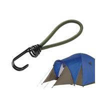 Bungee Cords - Small Elastic Camping Tent Bungee Straps, Outdoor Travel Short Bungee Cords | Lightweight Tarp Rope with Hook for Hiking, Climbing, Backpacking