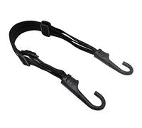 Bungee Cords with Hooks, Bicycle Luggage Rubber Elastic Straps Motorcycle Bike Adjustable Luggage Strap with Hooks Black