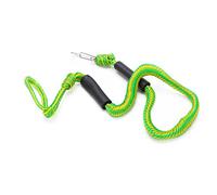 Bungee Dock Line, Elastic Stretchable Marine Mooring Rope with Buckle, 2T Pull Force 3.6-4.9 Feet/1.1-1.5m Dock Line Green Boat Rope for Kayak