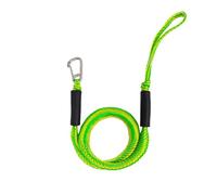 Bungee Dock Line, Marine Dock Line Boat Mooring Rope Bungee Line 4FT Black Green Hook for Canoe Kayak(Green Hook)