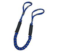 Bungee Dock Line Stretchable Mooring Rope Boat Anchor(Blue Yellow Dots)