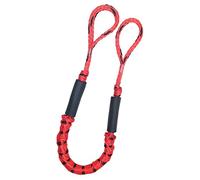 Bungee Dock Line Stretchable Mooring Rope Boat Anchor(Red Black Dots)