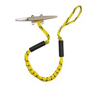 Bungee Dock Line Stretchable Mooring Rope Boat Anchor(Yellow Black Dots)
