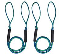 Bungee Dock Lines, 2packs Absorb Stretch Mooring Ropes Anchor Line with Foam Float for Boats, Kayak, Jet Ski, SeaDoo, Pontoon Boat Accessories 4FT/5FT/6FT