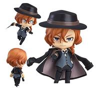 Bungo Stray Dogs Figures Nakahara Chuuya/Dazai Osamu Anime Figure Movable Interchangeable Face Action Figurine Ornaments 10cm