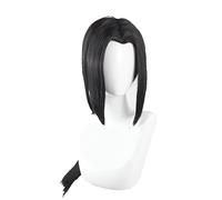 Bungou Stray Dogs Mori Ougai Black Styled Cosplay Wig Heat Resistant Hair Cos Wigs + Wig Cap