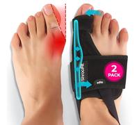 Effective Bunion Corrector for Women Big Toe - for Women and Men - 2-Pack - Relieve Pain, Straighten Toes and Correct Bunions - Orthopedic Toe Straightener - Best Bunion Corrector for Lasting Relief