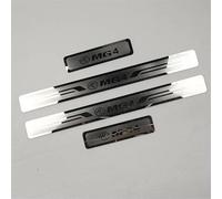 BUniq 4 Pcs Car Door Sill Protector for MG MG4 2016-2024, Car Kick Plates Stainless Steel Door Edge Guards Door Threshold Plate Protector Sticker Modification Accessories