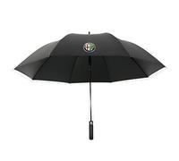 BUniq Car Automatic Folding Umbrella with Logo for Alfa Romeo, Waterproof Windproof sun protection Travel Gear, Men and Women Gifts and Merchandise,A