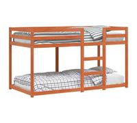 Bunk Bed Loft Bed Children Bed Frame Kids Twin Sleeper Solid Wood Pine vidaXL
