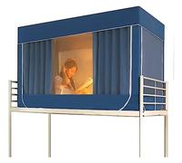 Bunk Bed Canopy Curtains - Blackout, Dustproof, Privacy Enhancer for Comfortable Sleeper Bunks