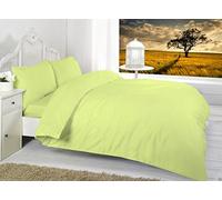 Bunk Bed Fitted sheets 2ft 6" Percale PolyCotton By *Textile.Plus* (Lemon)