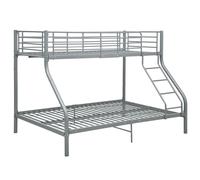 Bunk Bed Frame Metal 140x200cm/90x200cm Solid Single Bed Multi Colours vidaXL
