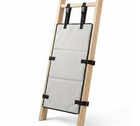 Bunk Bed Ladder Cover 30.7x15 Inch Universal Bed Ladder Guard Foldable Bunk Beds Ladders Pad with Adjustable Buckles Avoids Kids from Climbing Pool and Playground(Gray)