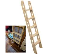 Bunk Bed Ladder Durable Bunk Bed Ladder/Replacement Ladder, Universal Space-Saving Motorhome Step Ladder, Extra Long Climb Ladder Load 200kg/ 440 Lbs