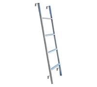 Bunk Bed Ladder Muli-ti Color Bunk Bed Ladder with Hooks, 116cm/ 130cm/ 140cm/ 150cm/ Tall Metal Frame Bed Bunk Ladder for Motorhome Camper Attic Stairs
