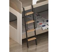 Bunk Bed Ladder with Handle and Non-Slip Rungs for Dorm, Camper, Lofted, Twin, and RV Beds