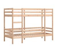 Bunk Bed Loft Bed Children Bed Frame Kids Twin Sleeper Solid Wood Pine vidaXL