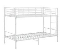 Bunk Bed Metal 90x200cm Bedroom Loft Bed Sleeper for Kids Multi Colours vidaXL