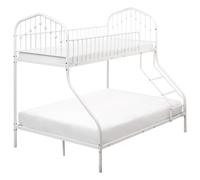 Bunk Bed Metal CHAMONIX 90/140 x 200 cm White