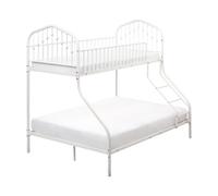 Bunk Bed Metal CHAMONIX 90/140 x 200 cm White